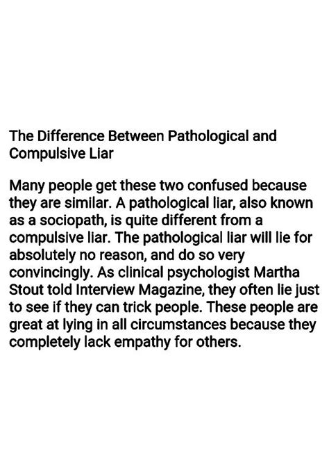 Best 12 Compulsive Lying: Understanding The Traits, Causes And Ways To ...