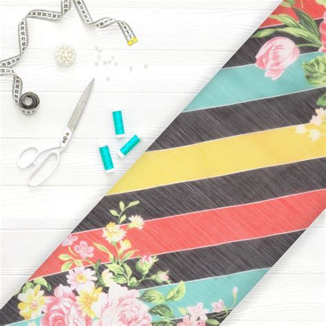 Black And Pink Floral Pattern Digital Print Silver Chiffon Fabric ...