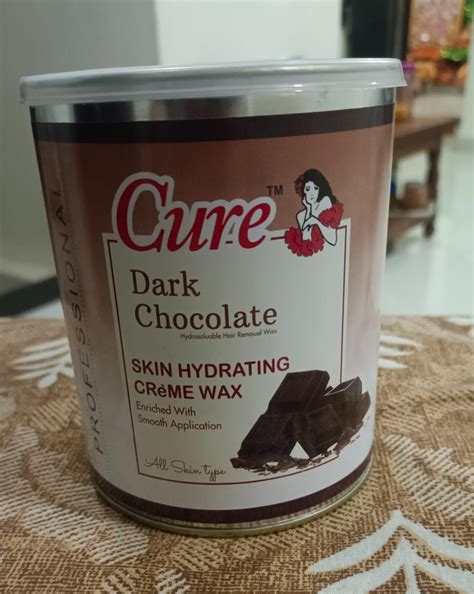 Cure Pure Dark Chocolate Wax Creme for Legs, Arms, Underarms, Bikini at ...