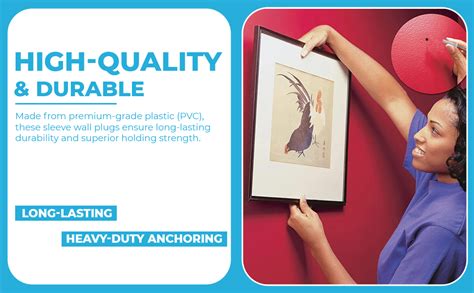 IMPEX 35 MM Plastic Sleeve Wall Plugs/PVC Sleeve Gitti/Wall Column Plug ...