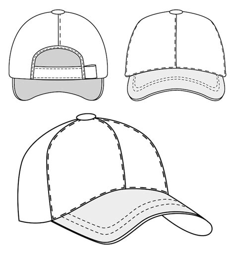 Trucker hat template Images - Free Download on Freepik