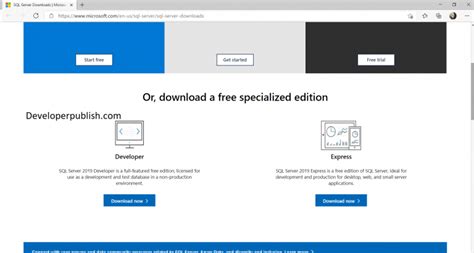 SQL Server 2019 Developer Download 的图像结果