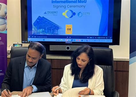SOCSE Signs MoU with CCTS Global, Singapore