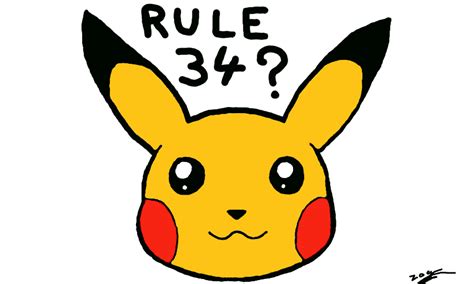 Pikachu Regla 34 Animada