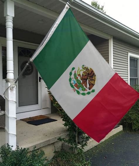 Buy Mexico Flag 3x5 Outdoor Double Sided- Heavy Duty 3ply Mexican ...