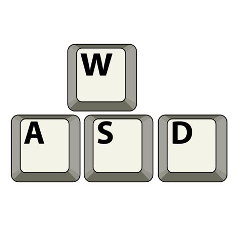 WASD Keyboard Keycaps | Keyboard stickers, Keyboard, Stickers
