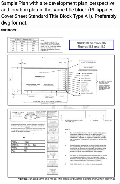 Image result for National Building Code Title Block