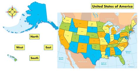 United States Map Bulletin Board Set : Carson-Dellosa Publishing ...
