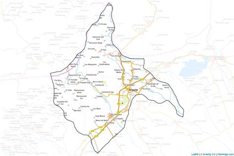 Mapa Parroquia Araure