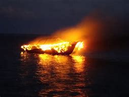 Image result for Lake Lanier Boat Fire