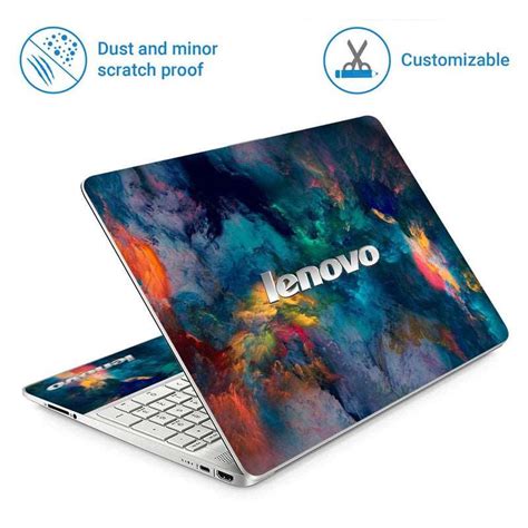 Full Panel Laptop Skin - Lenovo Blue Smoke – SkinsLegend