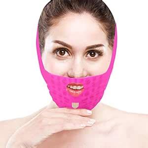 Facial Lifting Firming Slimming Mask,Massage Face Silicone Bandage V ...