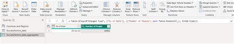 Power Query that 1. Aggregates the Data after each... - Microsoft ...