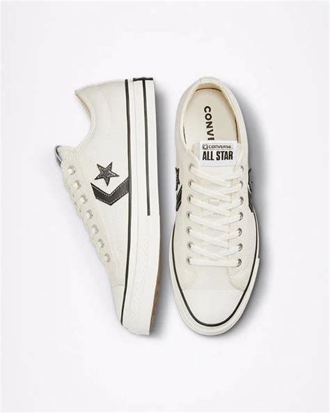 Converse star on sale player leather white