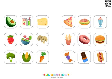 Snacks Worksheet 的图像结果