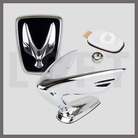Buy 2010-2016 Hyundai Equus Hood Ornament & Rear Emblem (w/Bracket ...