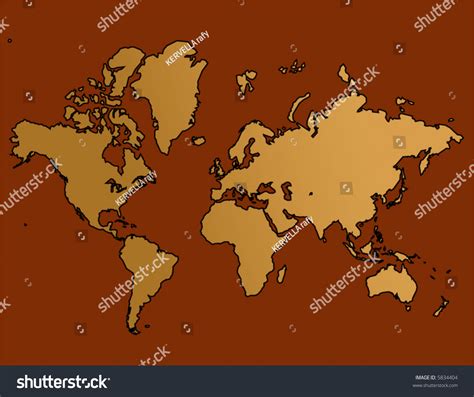 Blank Old World Map Vector 的图像结果