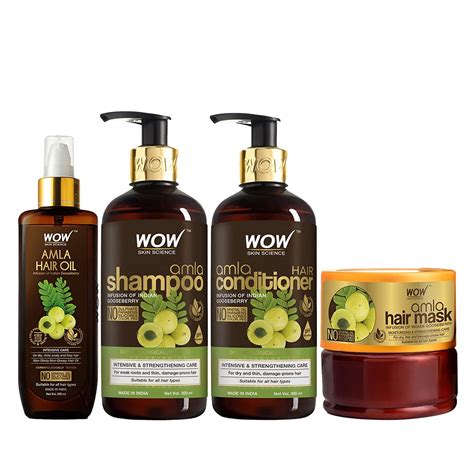 Buy WOW Skin Science Amla Ultimate Hair Care Kit - consist of Amla Hair ...