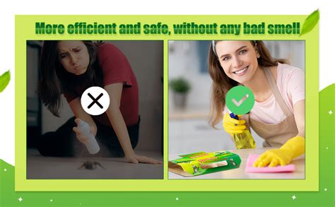 Roach Killer Traps – Indoor Pest Control for Roach Infestation, Sticky ...