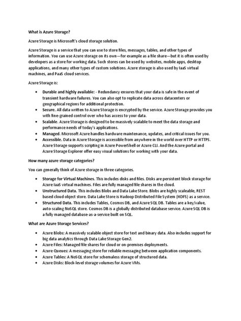 Azure Storage Types 的图像结果