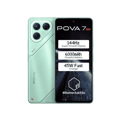 Mobile Phones :: Tecno :: Tecno Pova Slim 5G | 8 GB | 128 GB | Sky Blue