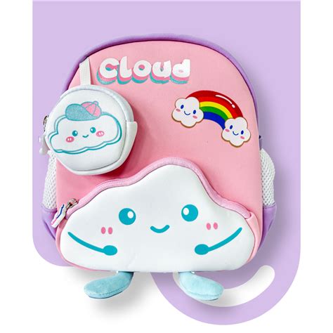 Sky Smile Cloud Bag - Kindergarten Bag for Kids – Tiny Bliss