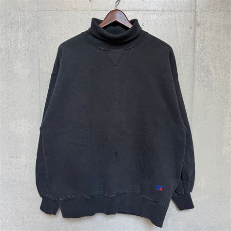 90's "Russell" Turtle Neck Sweat Shirts | Pigsty Harajuku