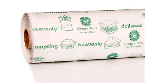 Buy Dingga Decor Food Wrapping Paper | Roti Wrap | Food Grade | Non ...