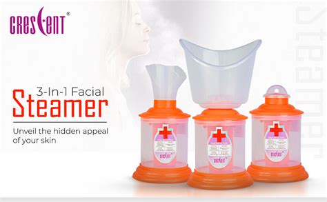 CRESCENT 3 In 1 Facial Steamer for Face| Steam Inhaler Vaporizer ...