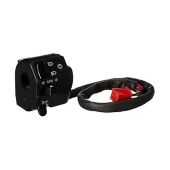 UNO Minda SW-0671C Handle BAR Switch- Left Side, Plug In connector for ...