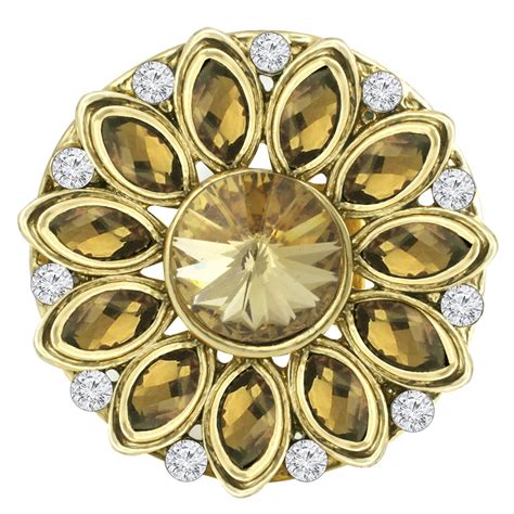 Buy Spargz Antique Party Gold Plated Octagon Stone Adjustable Finger ...