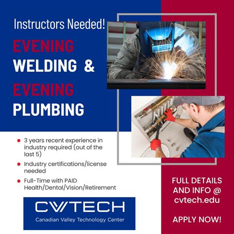 Canadian Valley Technology Center on LinkedIn: Come join us at CV Tech ...