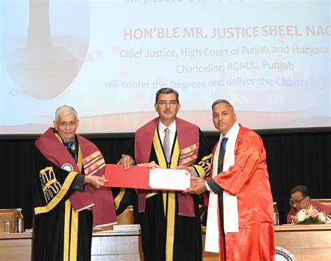 RGNUL 6th CONVOCATION-15.02.2025