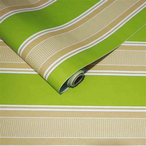 Curve & Stripe Design Wallpaper – Modern Wall Decor – Doodad
