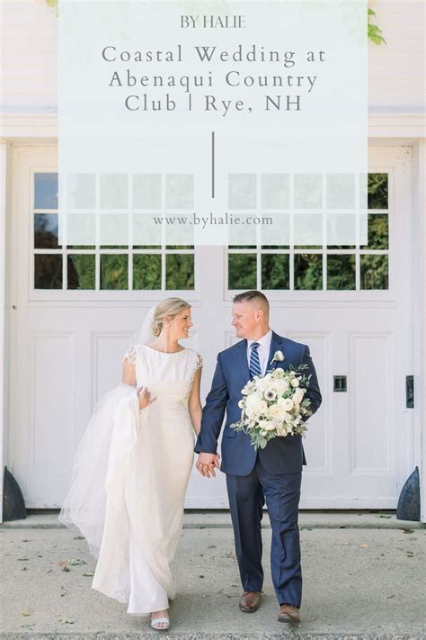Coastal Wedding on the New Hampshire Seacoast | Abenaqui Country Club ...
