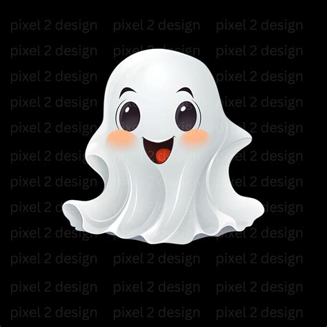 Cute Ghost Png Ghost Png Halloween Png Cute Ghost Clip Art - Etsy