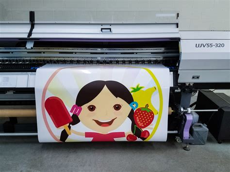 Backlit Decal printing process with colorful graphics | Front Signs
