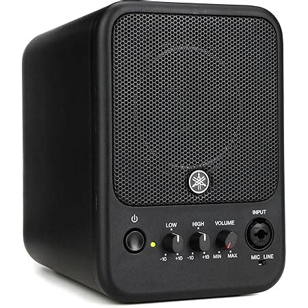 Yamaha Ms101-4 Powered Monitor Speaker,30 Watts Studio Monitor With 4 ...