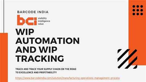 WIP Tracking System 的图像结果