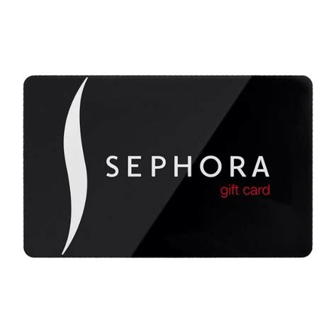 sephora makeup gift card