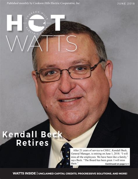 2018 June Cookson Hills Electric Hot Watts by Inside Information, Inc ...