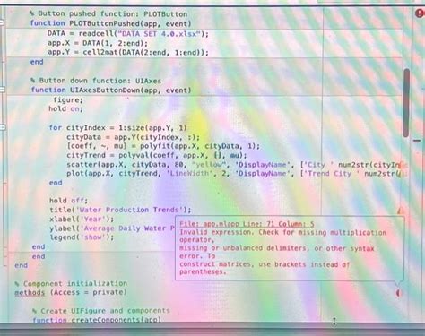 How to Write Code in for Different Components in MATLAB App Generator 的图像结果
