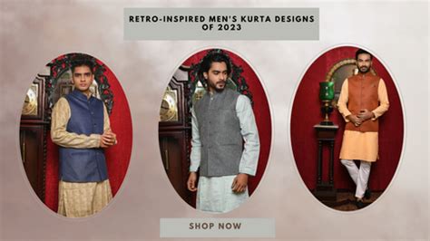 Reviving Classic Styles Retro-Inspired Men's Kurta Designs of 2023 ...