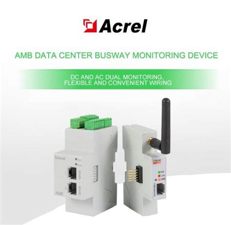 Acrel AMB100 Series Lora Energy Meter Busway Monitoring For Data Center