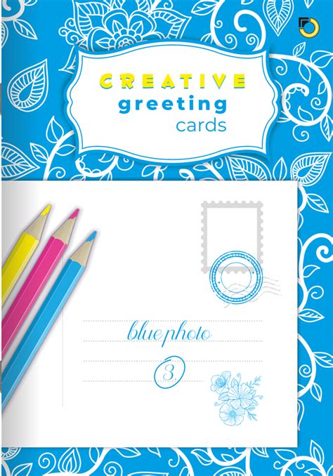 BOJANKA KREATIVNA B5 16 MOTIVA GREETING CARDS BLUE PHOTO 3 | B2B ...