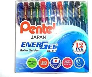 PENTEL Energel Metal Roller (12 Colours) Gel Pen - Buy PENTEL Energel ...