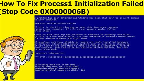 HAL INITIALIZATION FAILED error in Windows 10