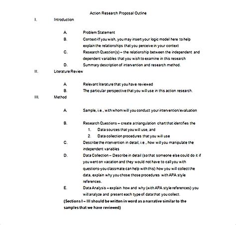 Image result for Research Outline Example
