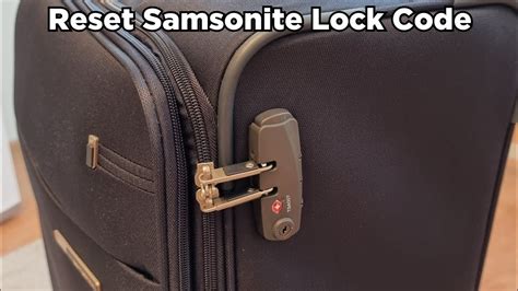 Image result for Samsonite TSA Lock Forgot Code