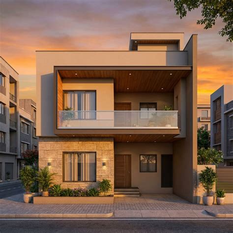 60x60 House Plan | 2 Floor West Facing Design – Ongrid Design